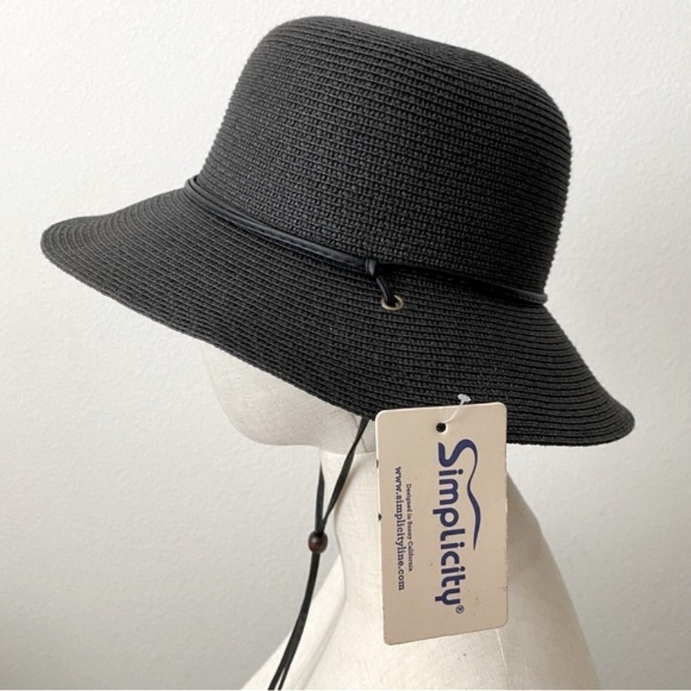 Simplicity, Drawstring Summer Hat - Picture 3 of 7